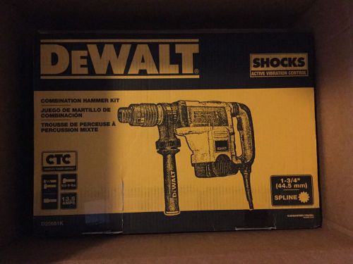 DeWalt Combination Hammer Kit D25651K Brand New (Never Opened))