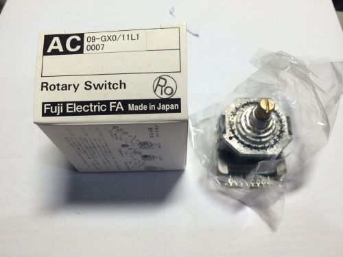 Fuji rotary switch AC09-GX0/11L1 0007 Lot of 10
