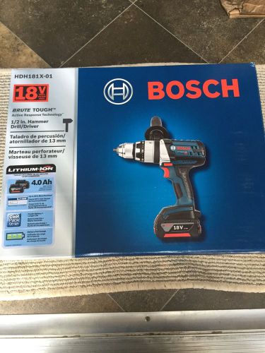 Bosch HDH181X-01 18V Cordless Hammer Drill Brand New Still In Box