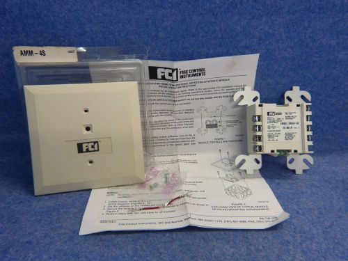 FCI 2-Wire Smoke Detector Interface Module Model: AMM-4S