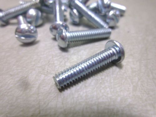 Machine screw 8-32x3/4 slotted round head zinc lawson 2619 qty 142 #60389 for sale
