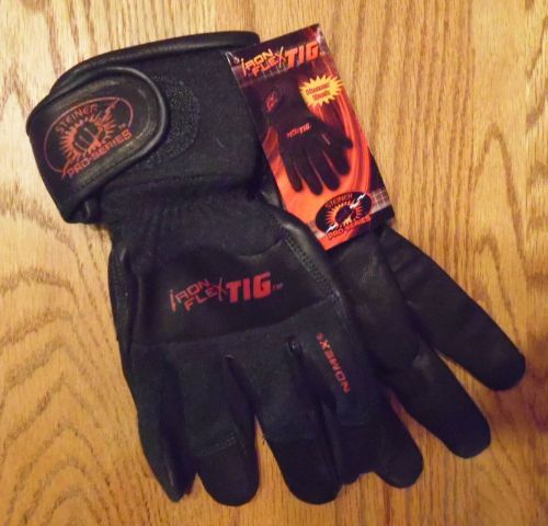 Steiner Pro Series IronFlex Tig Welding Gloves Nomex Back Large 0260L NWT