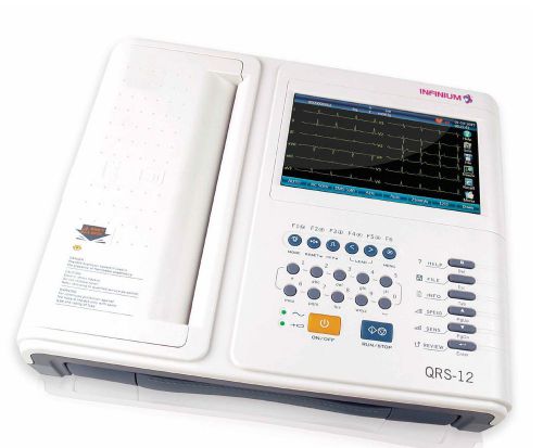 NEW! Infinium Medical 12-Lead Electrocardiogram ECG EKG Machine Printer WARRANTY