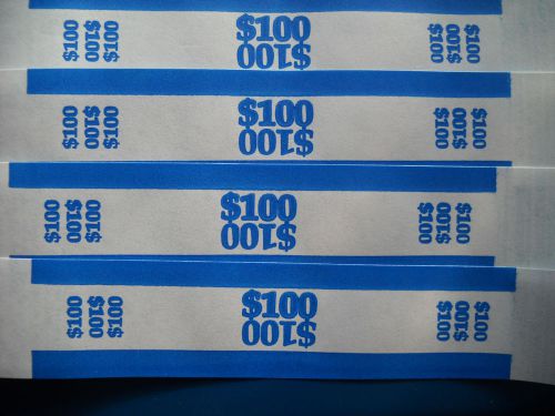 100 currency straps bands USA $1 bills