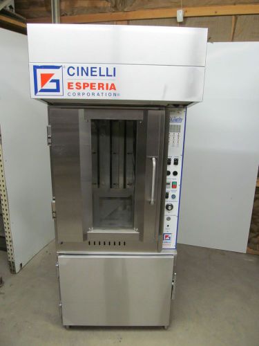 CINELLI  OVEN / PROOFER WITH SELF CONTAINED HOOD,  STEAM INJECTION !!