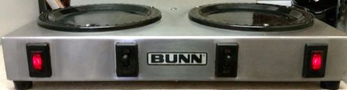 Commercial Bunn Double Burner Coffee Warmer Model WX2 Part 06310.0004 Ships Free