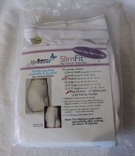 NIP Mens Hip Saver SlimFit Hip Protector Padded Underwear Medium 36&#034; to 39