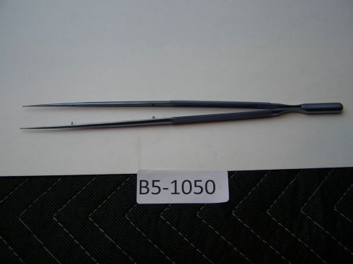 SCANLAN 3003-728 Titanium Micro Surgery Tweezer Forceps 10&#034; Surgical Instrument