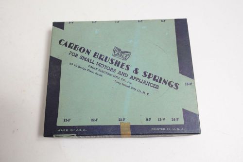 Box of Carbon Brushes For Small Motors and Appliances - Vintage