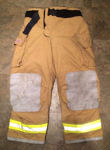 Firefighter Turnout/Bunker Pants w/ Belt - Globe G-Xtreme - 42 x 30 - 2005