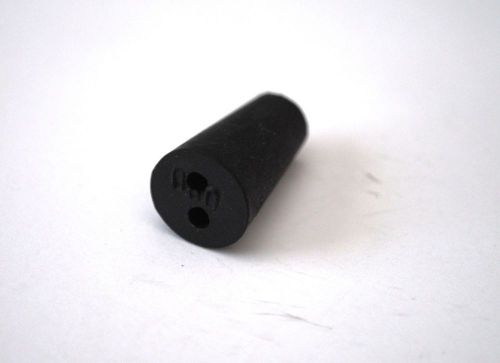 Rubber Stoppers: Two-Hole: Per Pound: Size 000 (~90 Per LB.)