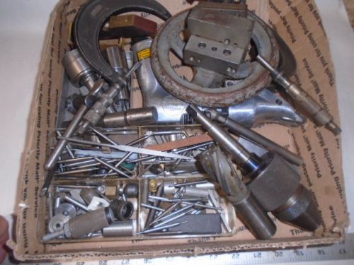 Machinist tool lathe machinist misc chuck micrometer cutters pneumatic parts etc for sale