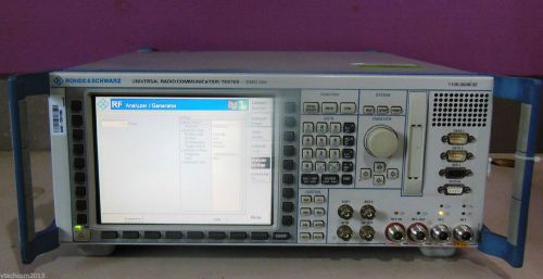 ROHDE &amp; SCHWARZ UNIVERSAL RADIO COMMUNICATION TESTER CMU200