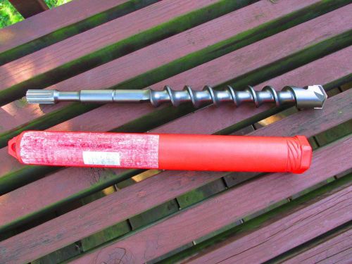 Milwaukee hammer drill spline bit  no 01464  1 1/4&#034; x &#034; new powers german made for sale