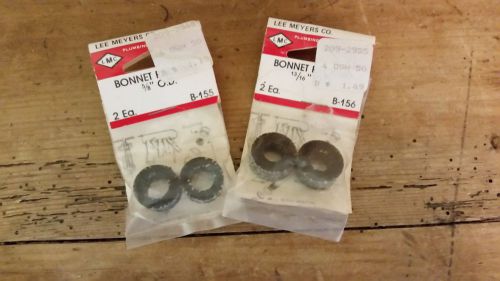 3 LEE MEYERS Bonnet Packing  B-155(5/8&#034;) &amp; 2  B-156(13/16&#034;) O.D. / New Package