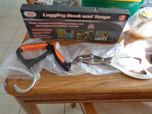 Iit logging hook and tongs 2 piece set new for sale