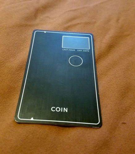 Coin NFC 2.0 Debit / Credit Card All in One Electronic Payment- USED