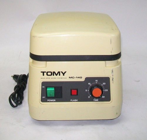 TOMY MC-140 High Speed Micro Centrifuge
