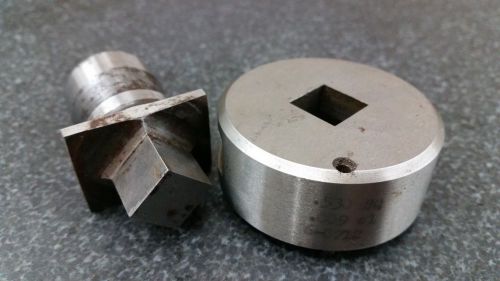 .531 17/32&#034; Square Keyed at 45° Di-Acro Roper Whitney Thor Punch &amp; Die