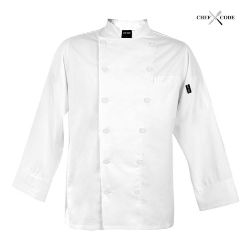 Chef Code Women Executive Chef Coat Long Sleeve Chef Jackets CC114