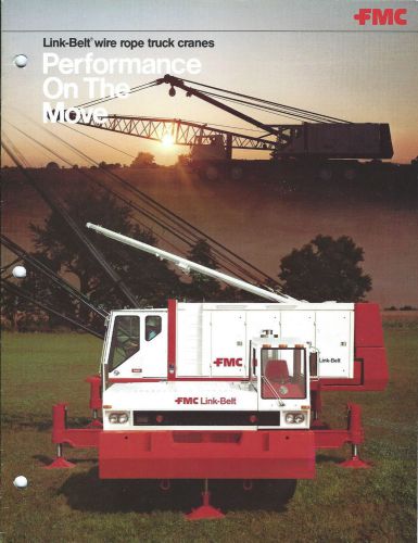 Equipment Brochure - Link-Belt - HC-138A et al - Wire Rope Truck Cranes (E3107)