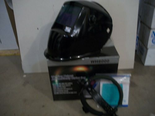Auto darkening welding &amp; grinding helmet welders solar powered wh8000 for sale