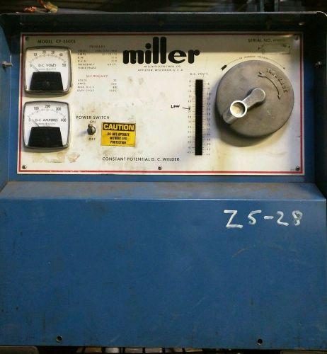 Miller CP-250TS 250 AMP Welder 230/460 Volt
