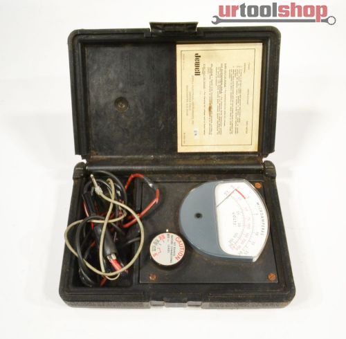 Jewell microamperes tester test meter gauge 8762-86 for sale