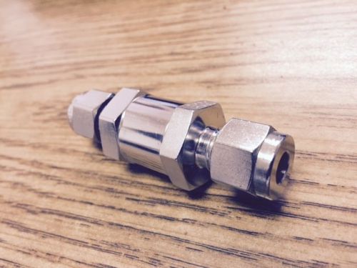 PARKER 4A-C4L-1/3-SS CPI Check Valve, 316SS, 1/4 In