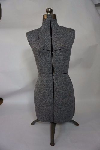 MANNEQUIN VINTAGE ADJUSTABLE Female Dress Form, Wedding Dress Holder