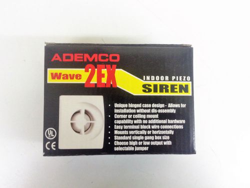 Ademco wave 2ex indoor piezo siren for sale