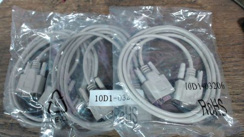 New lot of 3 extension cable 9 cond male to female 10D1-03206 - 60 day warranty