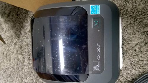 New zebra gx420d direct thermal desktop printer (gx42-202510-000) for sale