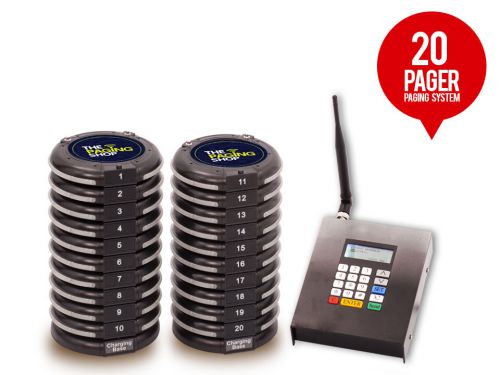 20 Restaurant Pager Paging Guest Paging System  **Special Price ** Free Shipping