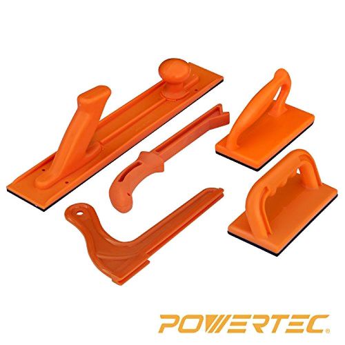 POWERTEC 71009  Safety Push Block and Stick Package, 5-Piece