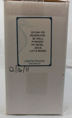 Seahorse bio 201244-100 300ml 96-well reagent reservoir case of 25 for sale