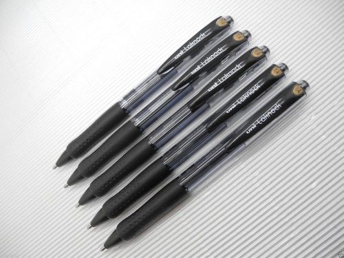 (5 pens pack)  uni-ball jetstream sn-100 1.4mm broad ball point pen, black for sale