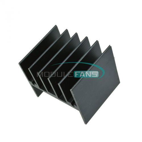 Black Heat Sink 25x30.3x25mm IC For L298N LM7805