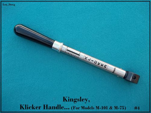 Kingsley Machine  (  Klicker Handle   ) Hot Foil Stamping Machine