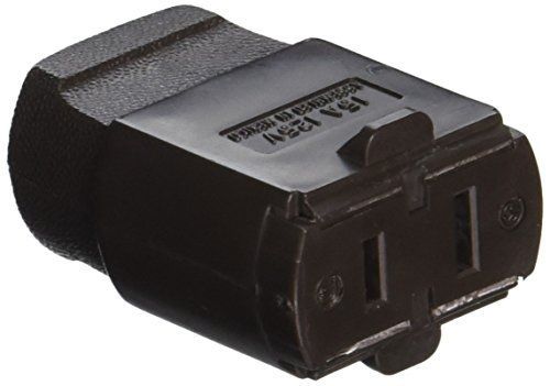Leviton l00-00102-00p 2 wire connector, light duty polarized, brown for sale
