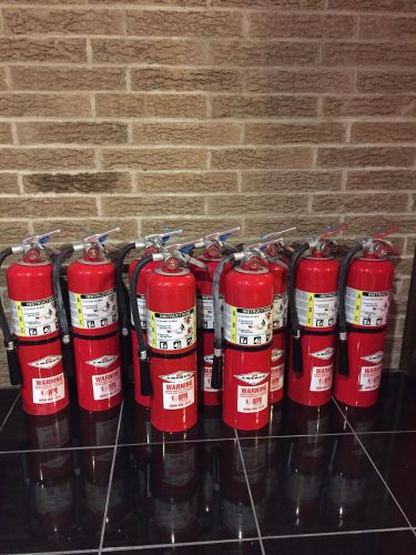 FIRE EXTINGUISHER 10LBS 10# ABC NEW CERT TAG LOT OF 9 NICE