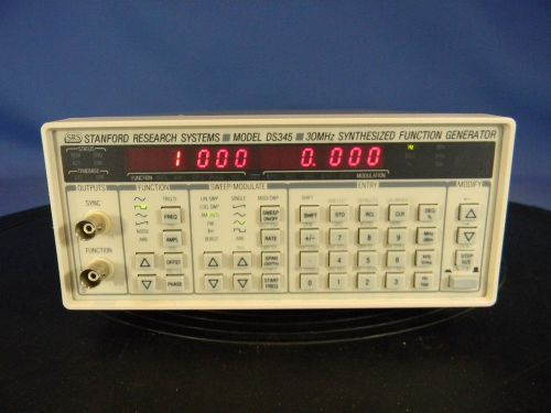 Stanford Research Systems DS345 Synthesized Function Generator 30 Day Warranty