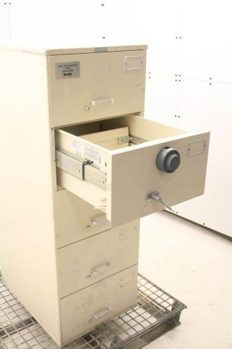 Mosler SFC-5 Fire Safe Filing Cabinet Class 6 Kaba Mas X-09 Lock Set  Type-1