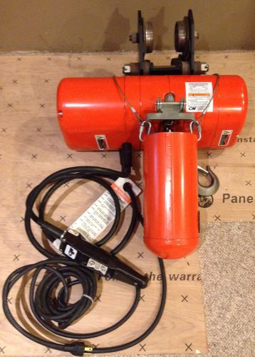 Cm lodestar 1/2 ton electric hoist trolley, 0.5 ton, model f, chain container for sale