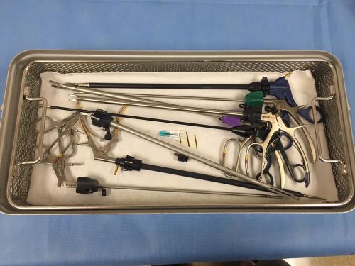 Surgical Laparoscopic  8 pc. rotating instrument set