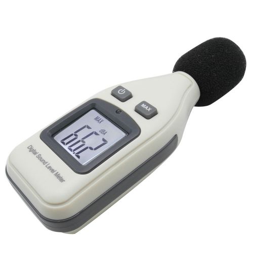 Digital Sound Level Meter LCD 30-130dB Audio Decibel Monitor Pressure Tester