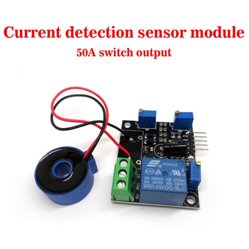 Current detection sensor module communication / short circuit 50a switch output for sale
