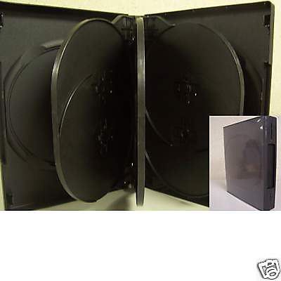 40 MULTI 8 DVD CASE, BLACK - SF003