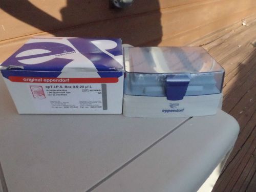 EPPENDORF EPTIPS PIPETTE AUTOCLAVABLE 96 TIPS SEALED NEW #022491326
