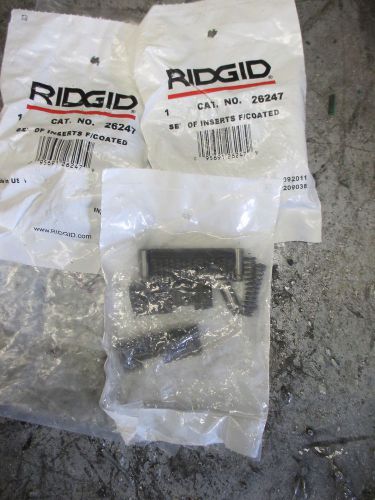 RIDGID 26247  1224 PVC COAT JAW INCERTS  NEW